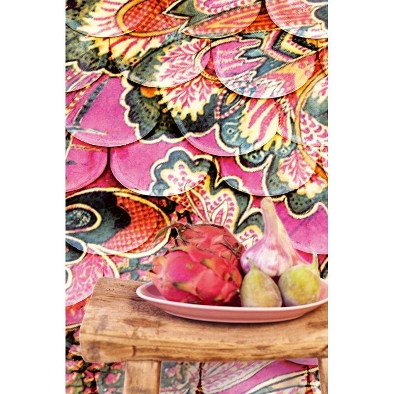 Digitaldruck-Tapete Bunt, Pink Eijffinger (1029423)