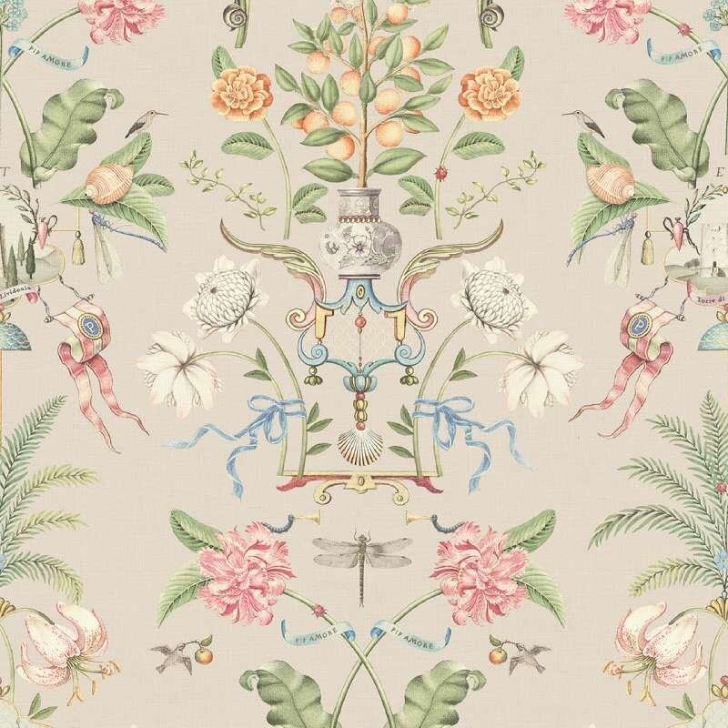 Digitaldruck-Tapete Braun, Greige PIP Studio (1043459)