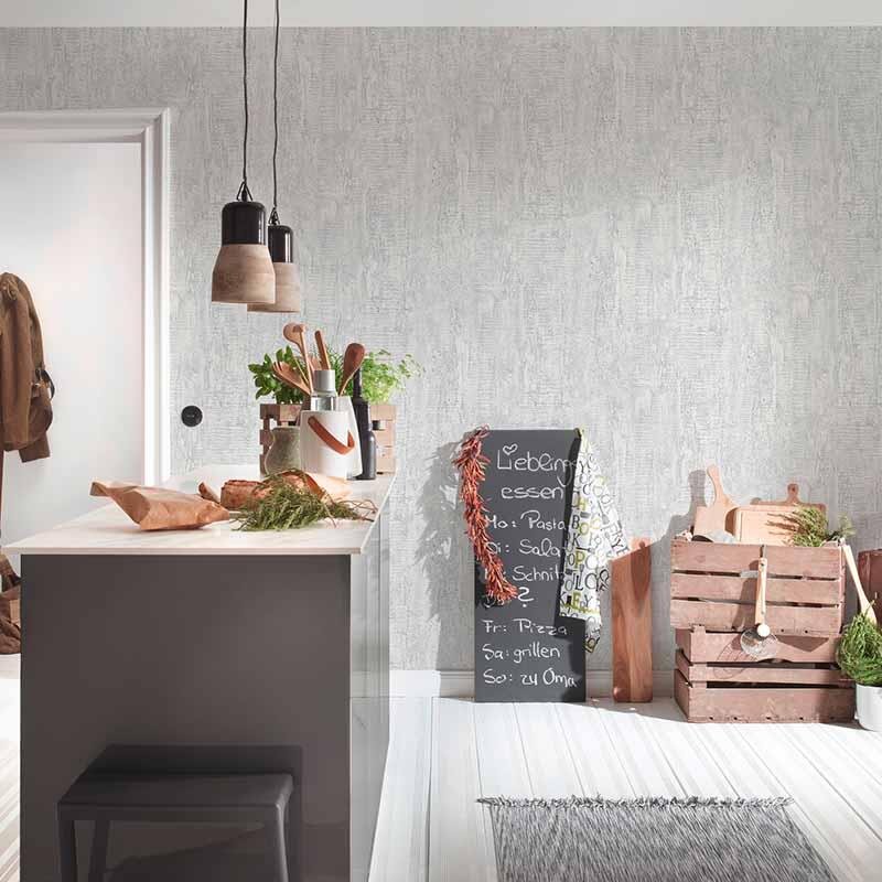 Tapete Grau, Silber AS-Creation Vliestapete (1033805)