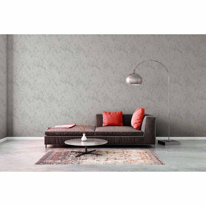 Tapete Grau, Silber, Weiß AS-Creation Vliestapete (1020594)