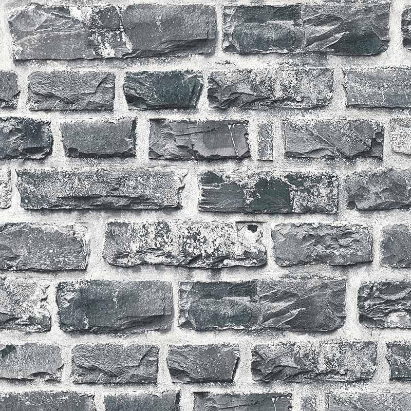 Tapete Grau, Silber, Schwarz, Anthrazit AS-Creation Vliestapete (1020557)