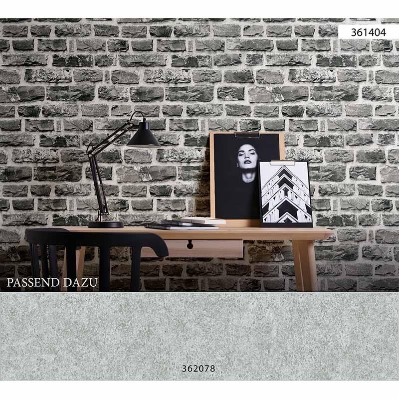 Tapete Grau, Silber, Schwarz, Anthrazit AS-Creation Vliestapete (1020557)