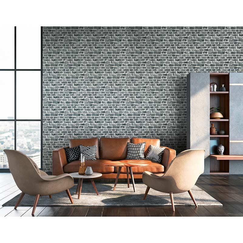 Tapete Grau, Silber, Schwarz, Anthrazit AS-Creation Vliestapete (1020557)