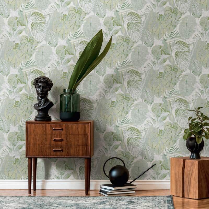 Tapete Grün livingwalls Vliestapete (1044887)