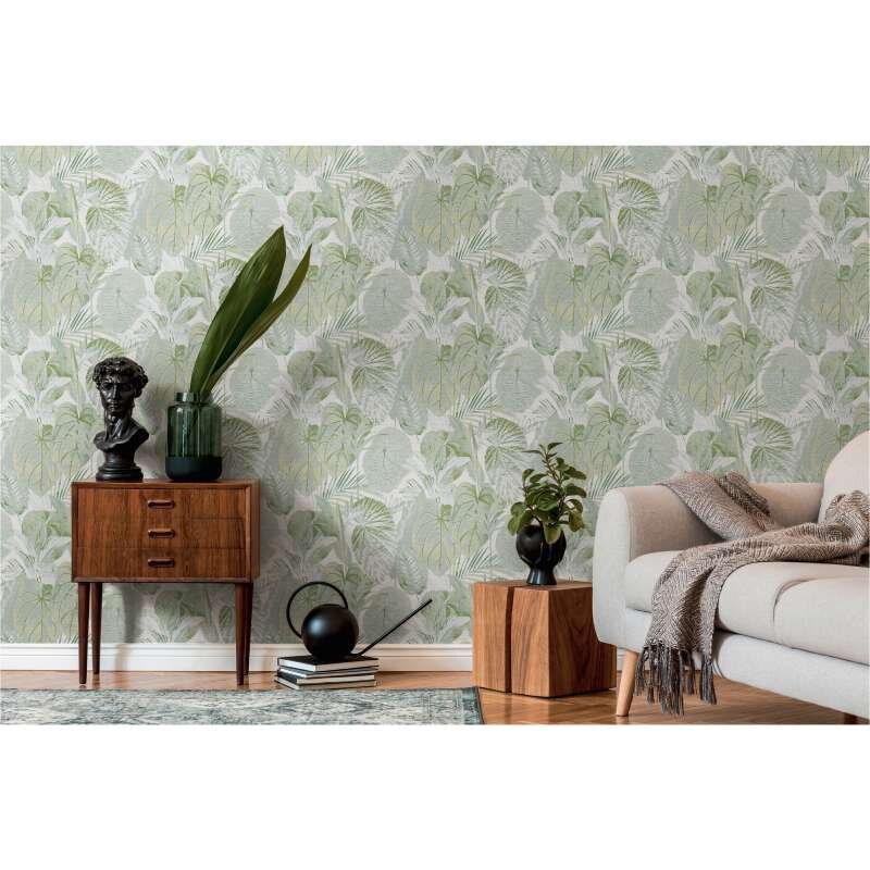 Tapete Grün livingwalls Vliestapete (1044887)