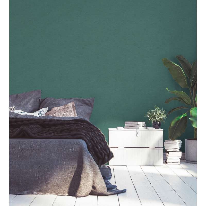 Tapete Grün, Petrol livingwalls Vliestapete (1044863)