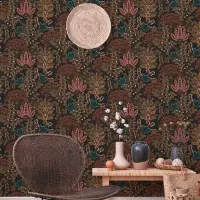 Tapete Orange, Schwarz livingwalls Vliestapete (1044857)