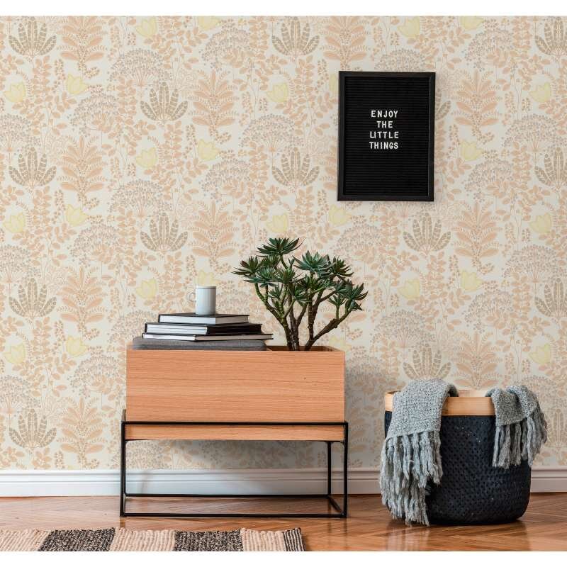 Tapete Orange, Gelb livingwalls Vliestapete (1044853)