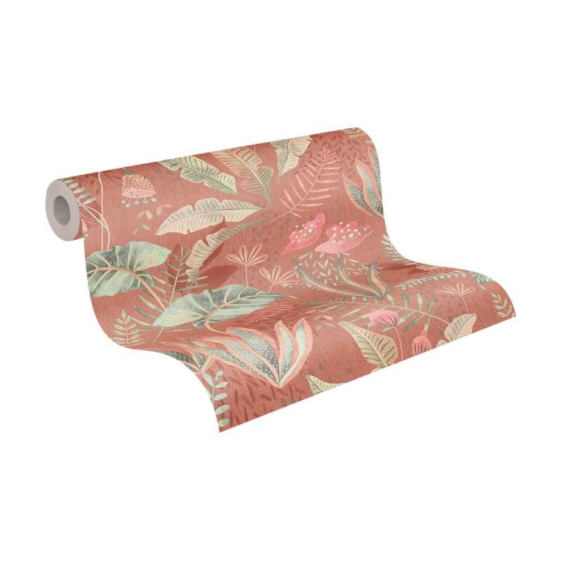 Tapete Rot, Orange, Grün livingwalls Vliestapete (1044850)