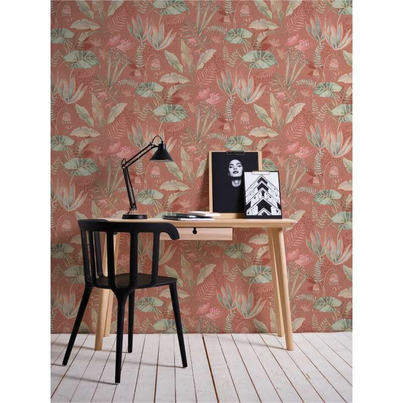 Tapete Rot, Orange, Grün livingwalls Vliestapete (1044850)