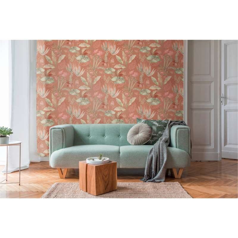 Tapete Rot, Orange, Grün livingwalls Vliestapete (1044850)