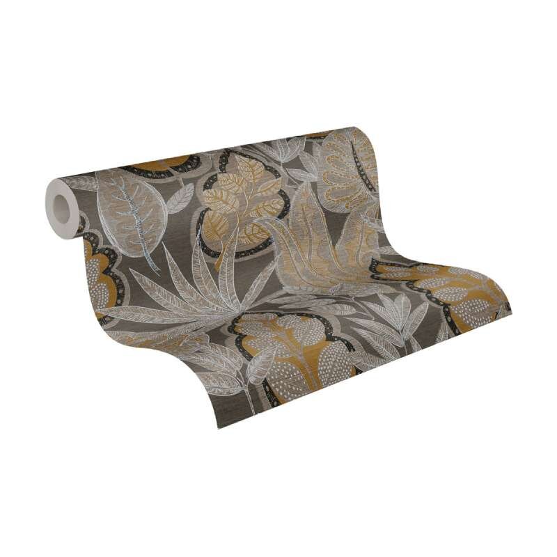 Tapete Braun, Greige livingwalls Vliestapete (1044841)