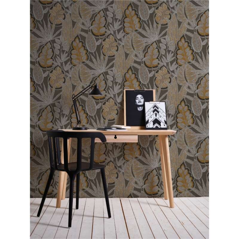 Tapete Braun, Greige livingwalls Vliestapete (1044841)