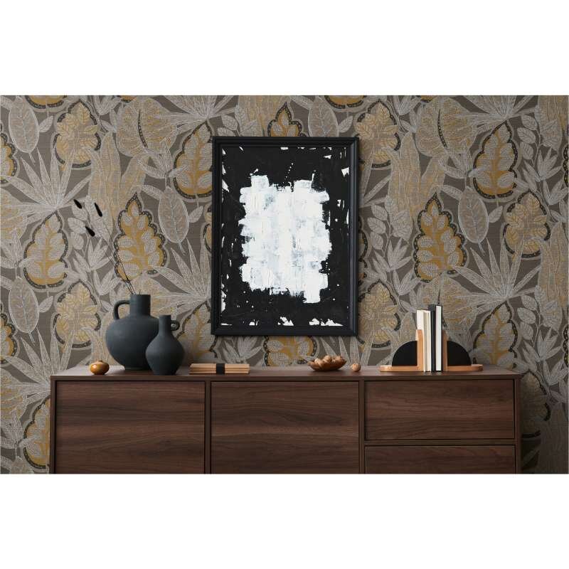 Tapete Braun, Greige livingwalls Vliestapete (1044841)