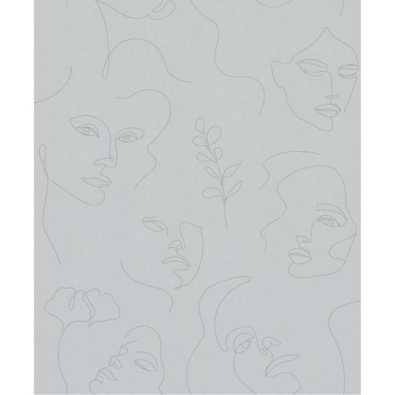 Tapete Grau, Silber Novamur Vliestapete (1044835)