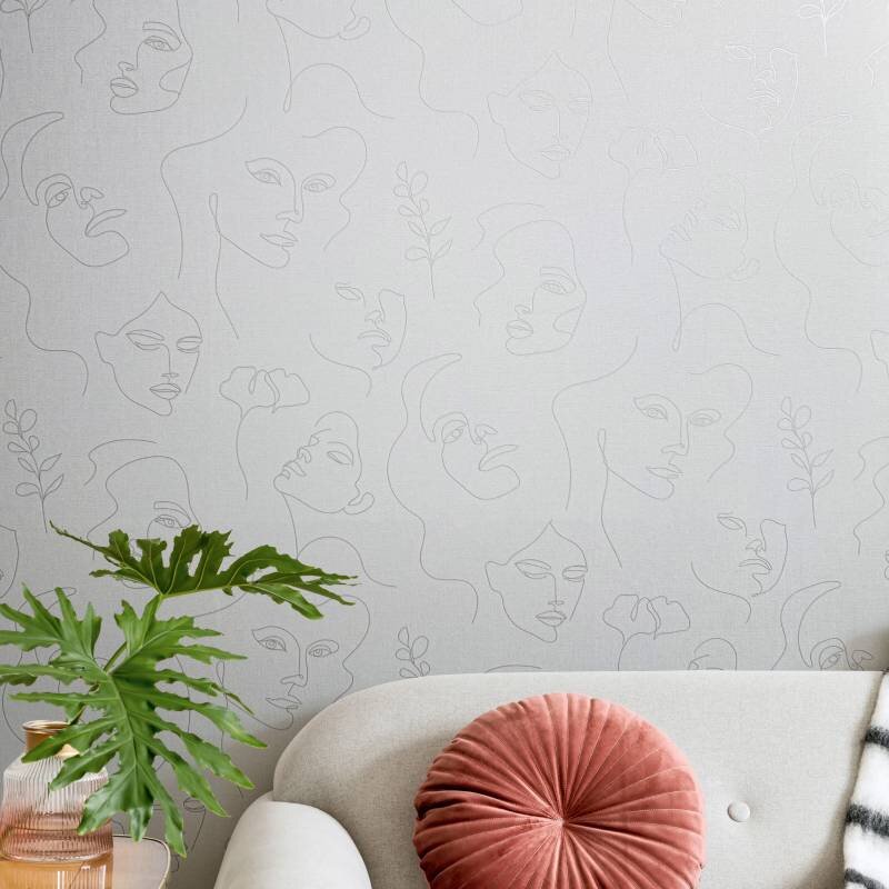 Tapete Weiß Novamur Vliestapete (1044834)