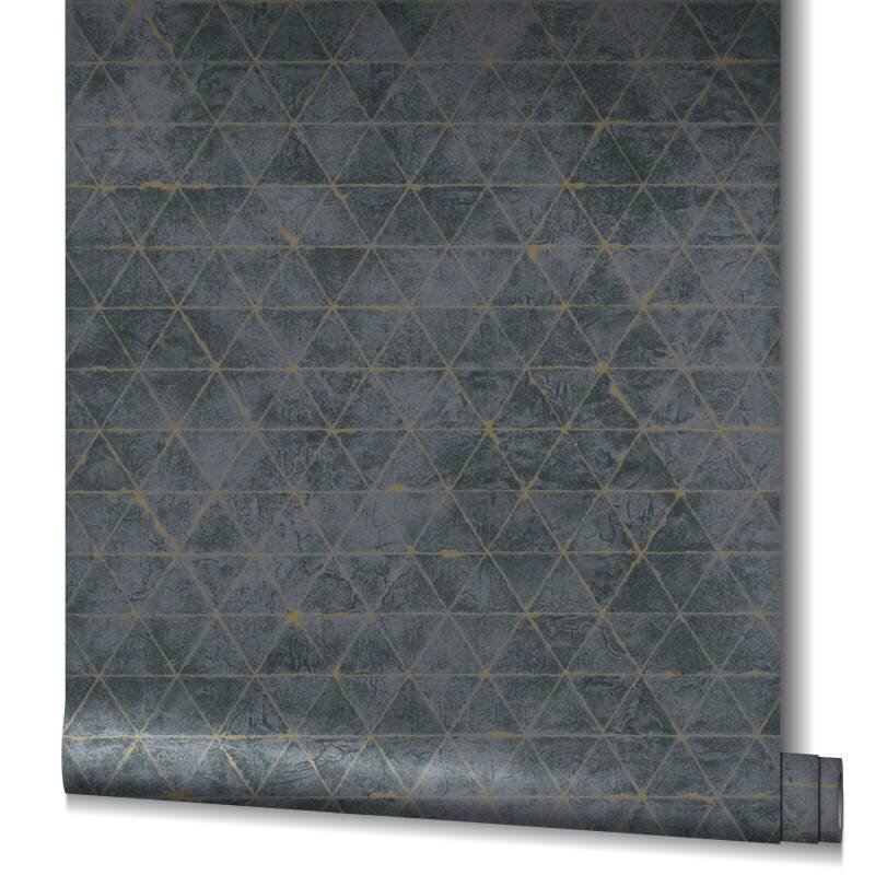 Tapete Schwarz, Anthrazit Novamur Vliestapete (1044827)