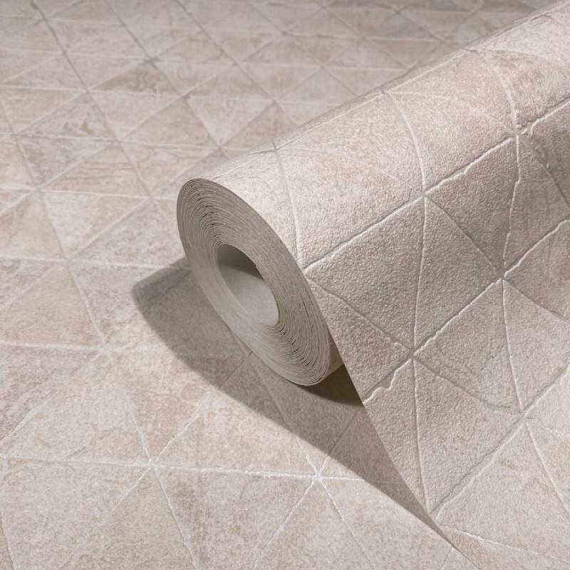 Tapete Beige, Creme Novamur Vliestapete (1044825)