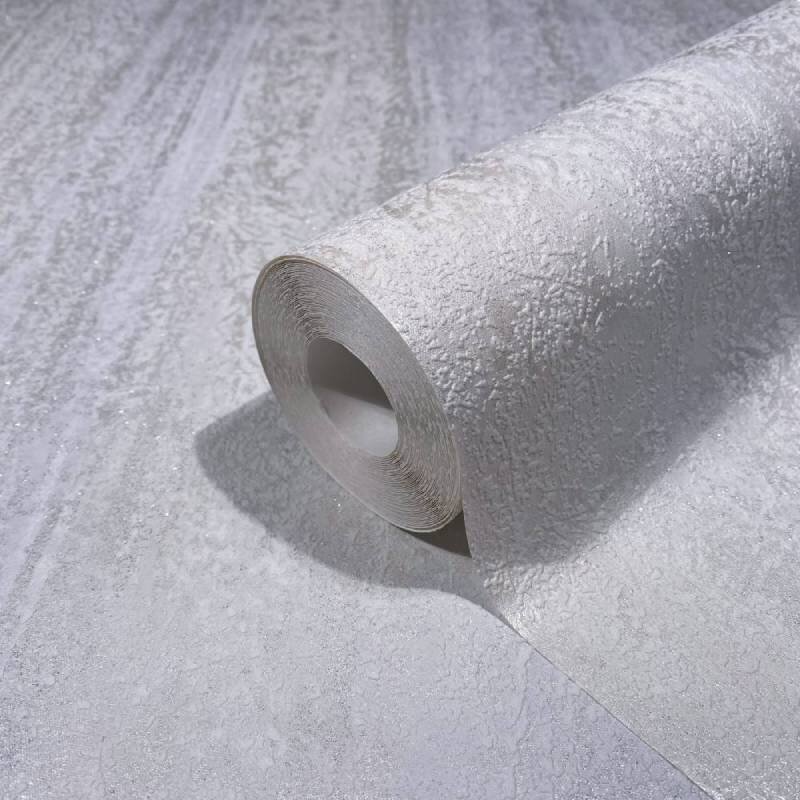 Tapete Weiß, Grau, Silber Novamur Vliestapete (1044820)