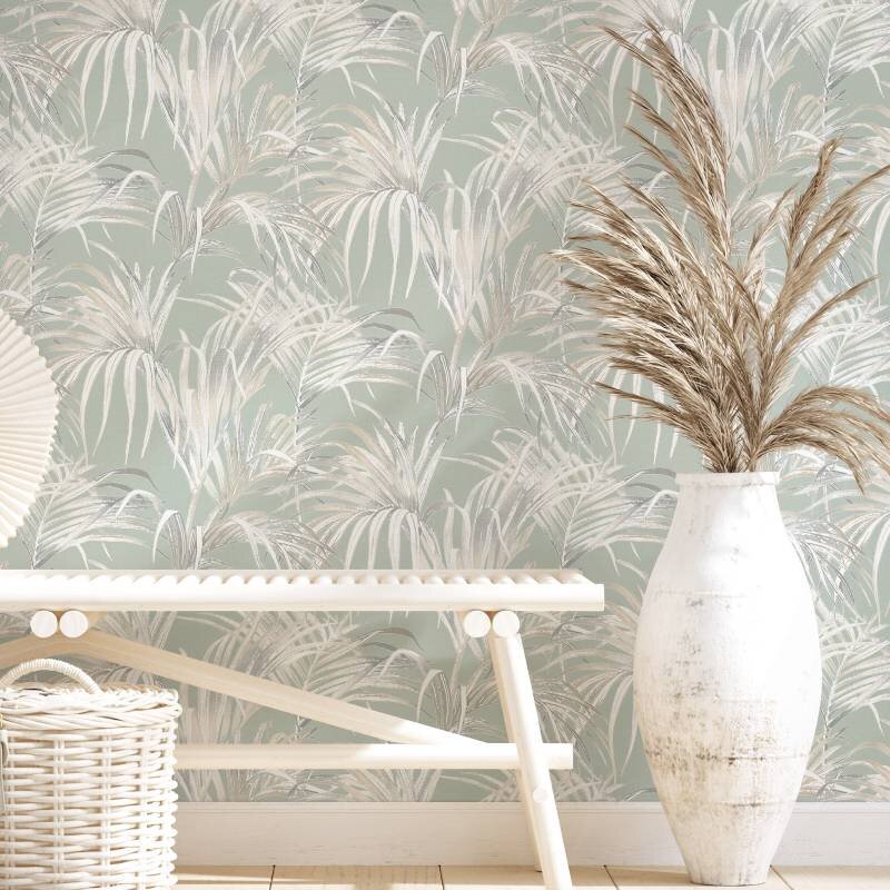 Tapete Grün, Beige, Creme Novamur Vliestapete (1044816)