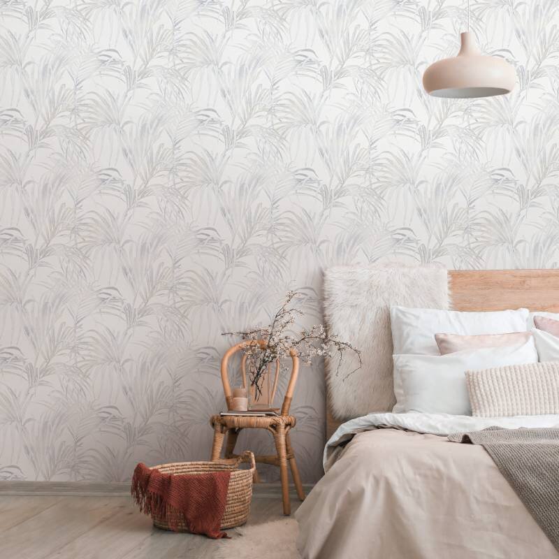 Tapete Beige, Creme, Weiß Novamur Vliestapete (1044814)