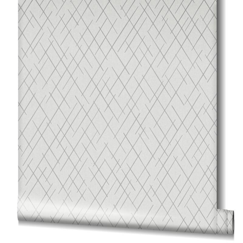 Tapete Beige, Creme, Grau, Silber Novamur Vliestapete (1044808)