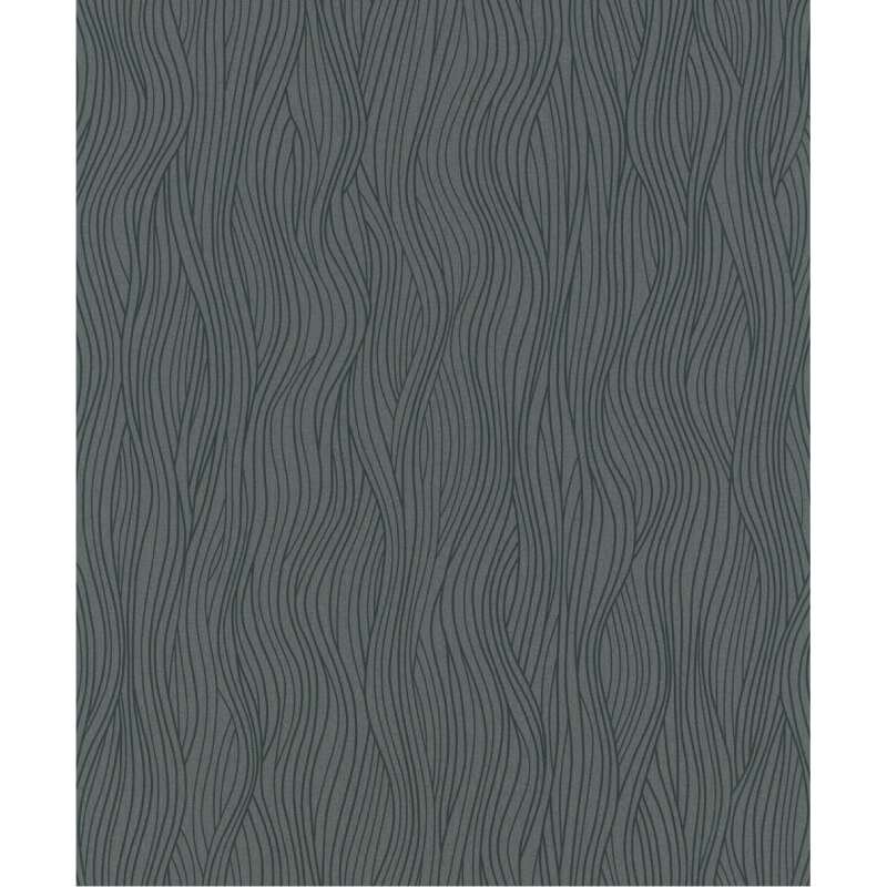 Tapete Grau, Silber, Schwarz, Anthrazit Novamur Vliestapete (1044807)