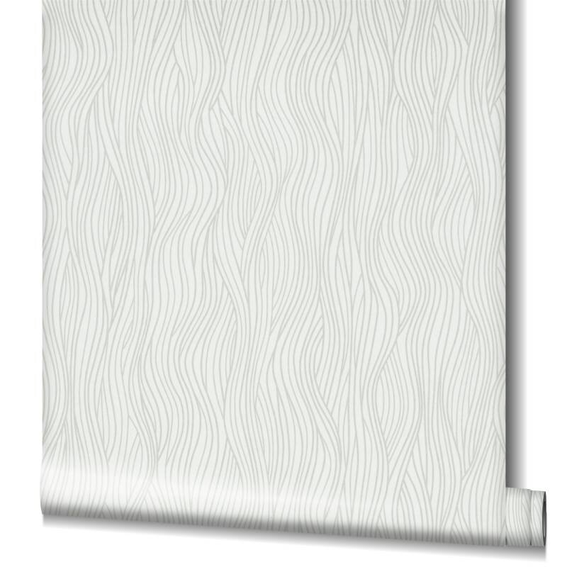 Tapete Weiß Novamur Vliestapete (1044805)