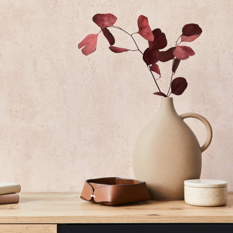 Tapete Beige, Rosa, Apricot Pfirsich Novamur Vliestapete (1044802)