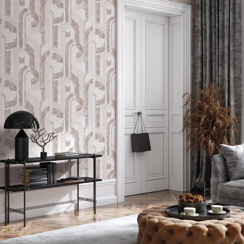 Tapete Beige, Grau Novamur Vliestapete (1044798)