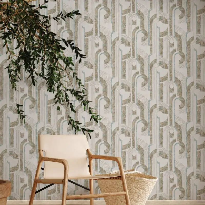 Tapete Greige, Braun Novamur Vliestapete (1044796)