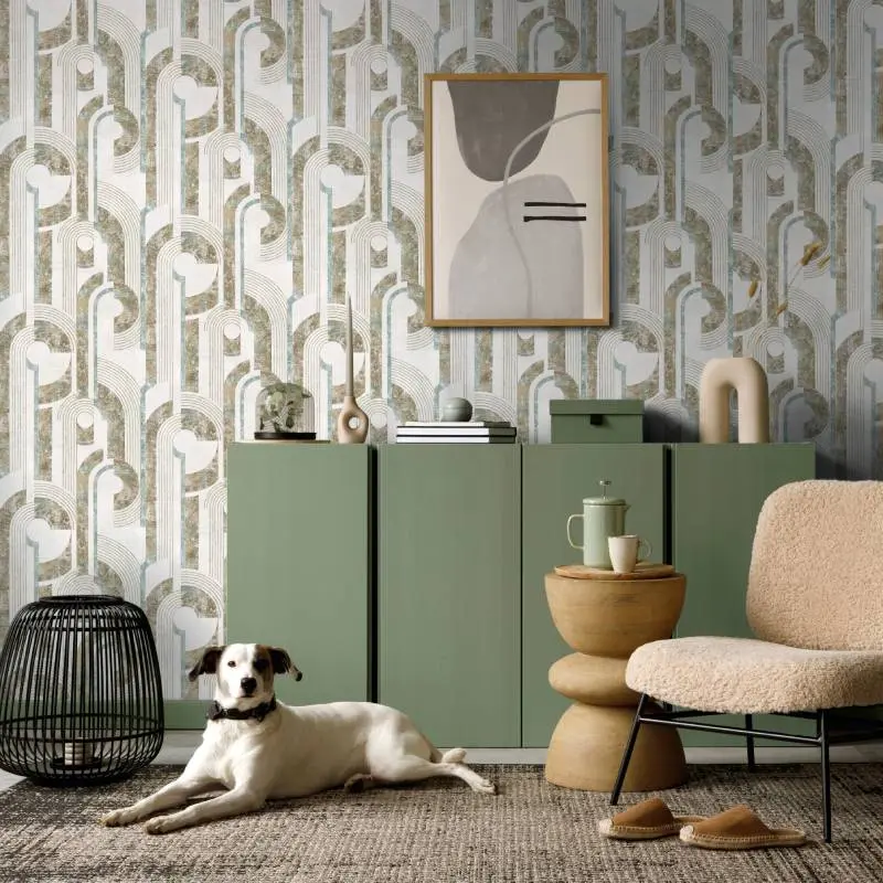 Tapete Greige, Braun Novamur Vliestapete (1044796)