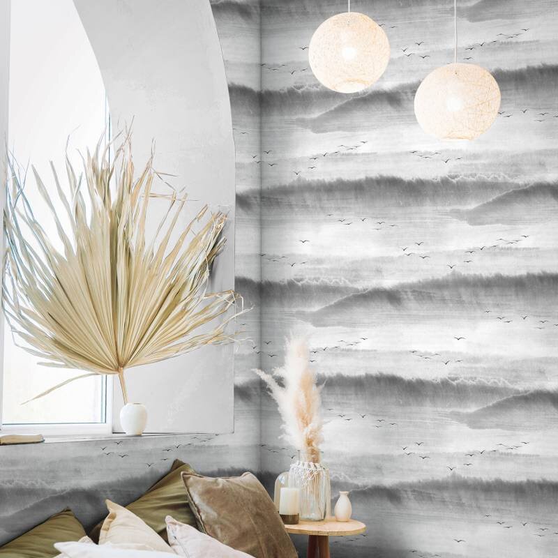 Tapete Grau Novamur Vliestapete (1044795)