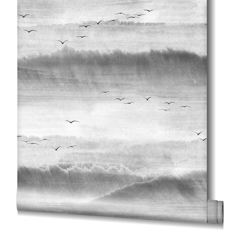 Tapete Grau Novamur Vliestapete (1044795)