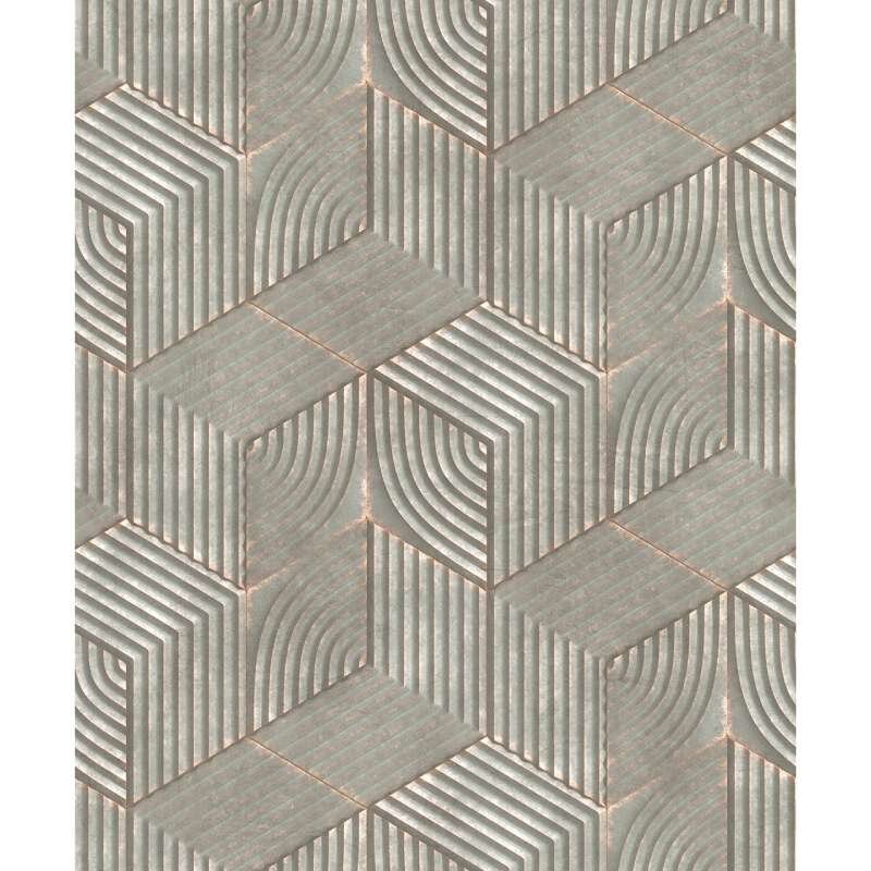 Tapete Braun, Grau Novamur Vliestapete (1044788)