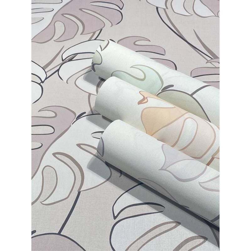 Tapete Grau, Weiß Novamur Vliestapete (1044771)