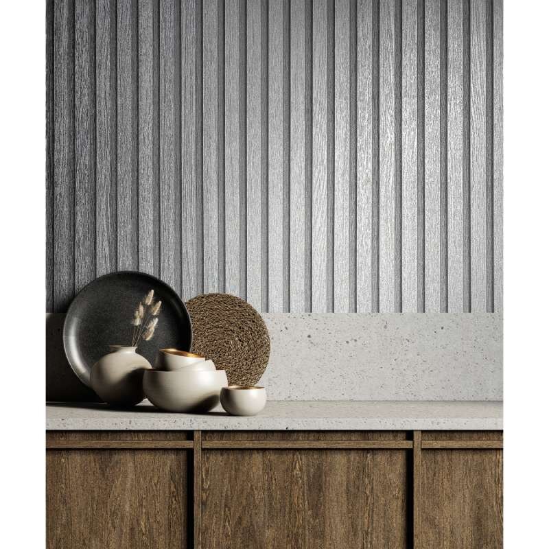 Tapete Grau, Silber Marburg Vliestapete (1044767)