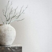 Tapete Wei&szlig;, Elfenbein Marburg Vliestapete (1044754)