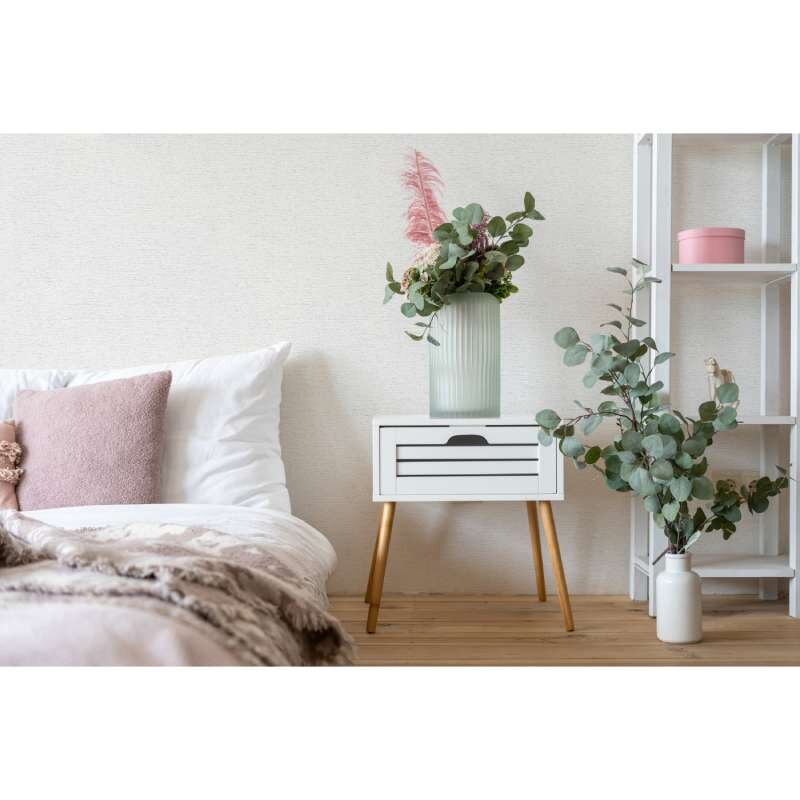 Tapete Weiß, Elfenbein Marburg Vliestapete (1044741)