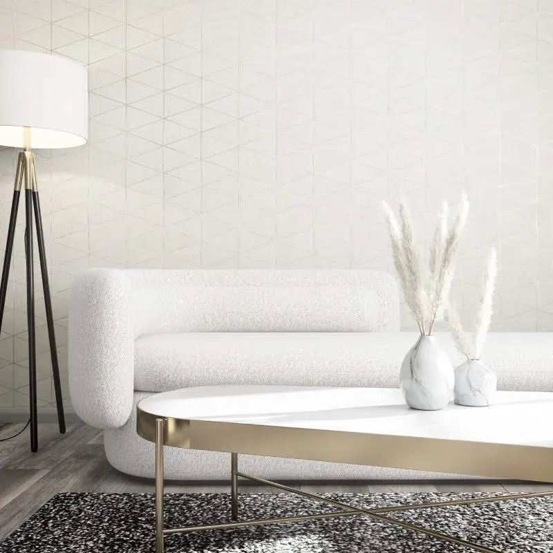 Tapete Weiß, Grau, Silber Marburg Vliestapete (1044729)