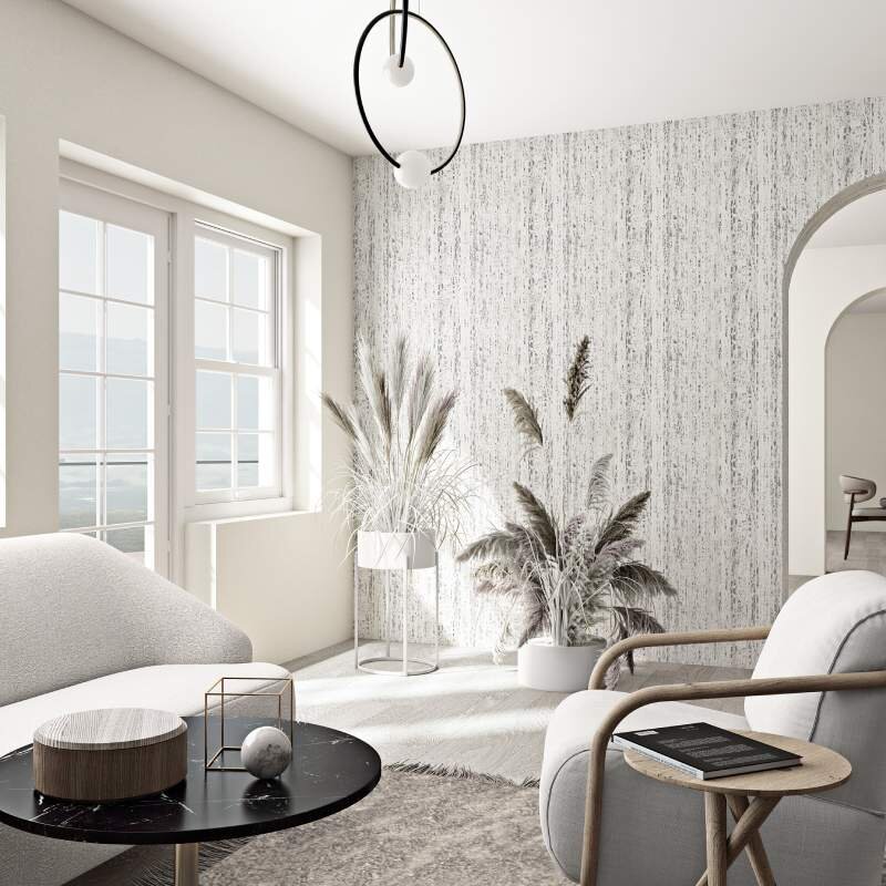 Tapete Schwarz-Weiß Marburg Vliestapete (1044725)