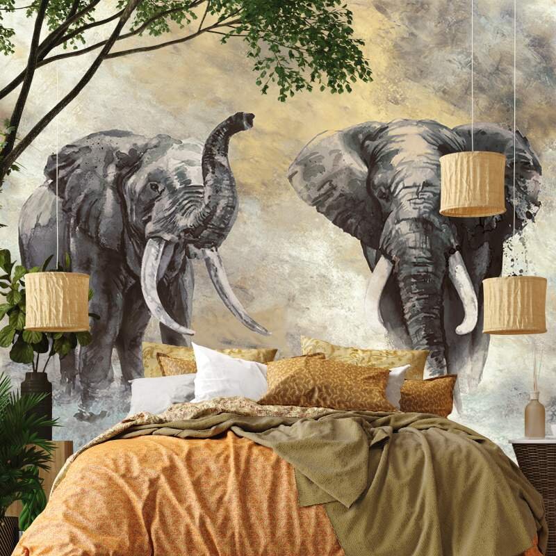 Digitaldruck-Tapete Grau Marburg (1044722)