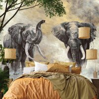 Digitaldruck-Tapete Grau Marburg (1044722)