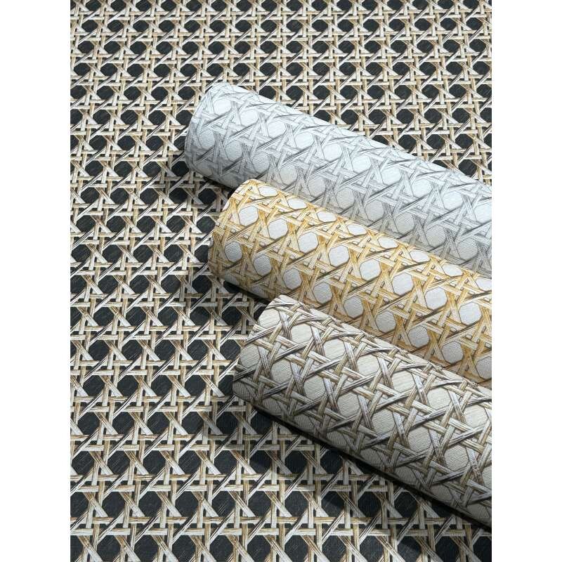 Tapete Beige, Creme,  Schwarz, Anthrazit Marburg Vliestapete (1044688)