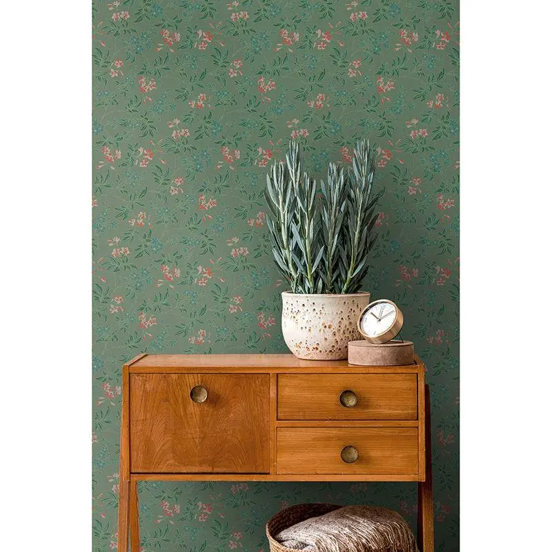 Tapete Blau, Grün, Petrol, Rosa, Rose, Rot Architects Paper Vliestapete (1043491)