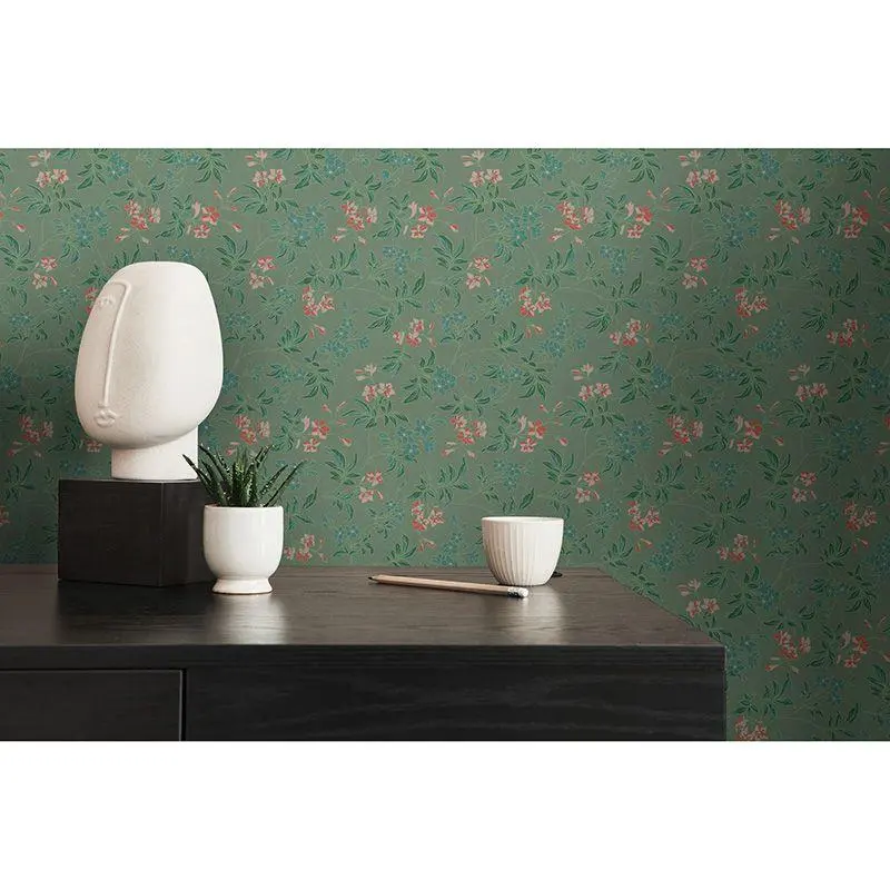 Tapete Blau, Grün, Petrol, Rosa, Rose, Rot Architects Paper Vliestapete (1043491)