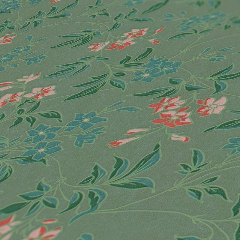 Tapete Blau, Grün, Petrol, Rosa, Rose, Rot Architects Paper Vliestapete (1043491)