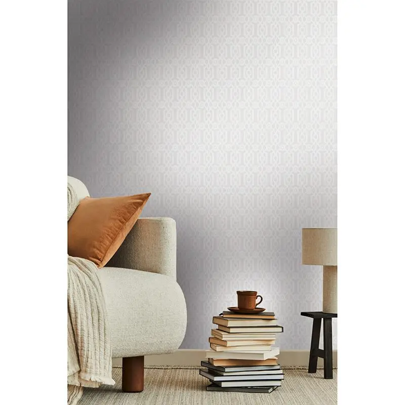 Tapete Grau, Silber, Weiß Architects Paper Vliestapete (1043489)