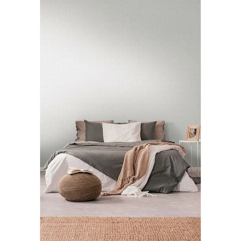 Tapete Grau, Silber, Weiß Architects Paper Vliestapete (1043489)