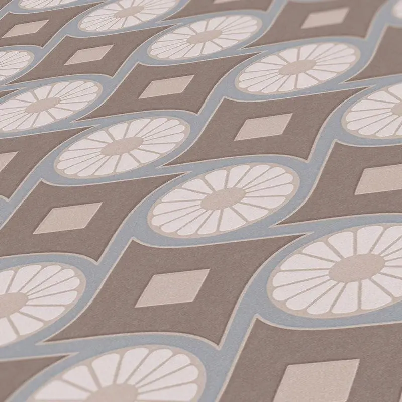 Tapete Blau, Braun, Greige Architects Paper Vliestapete (1043481)